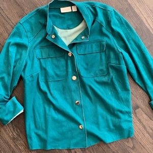 *Chico’s* Faux Suede Jacket